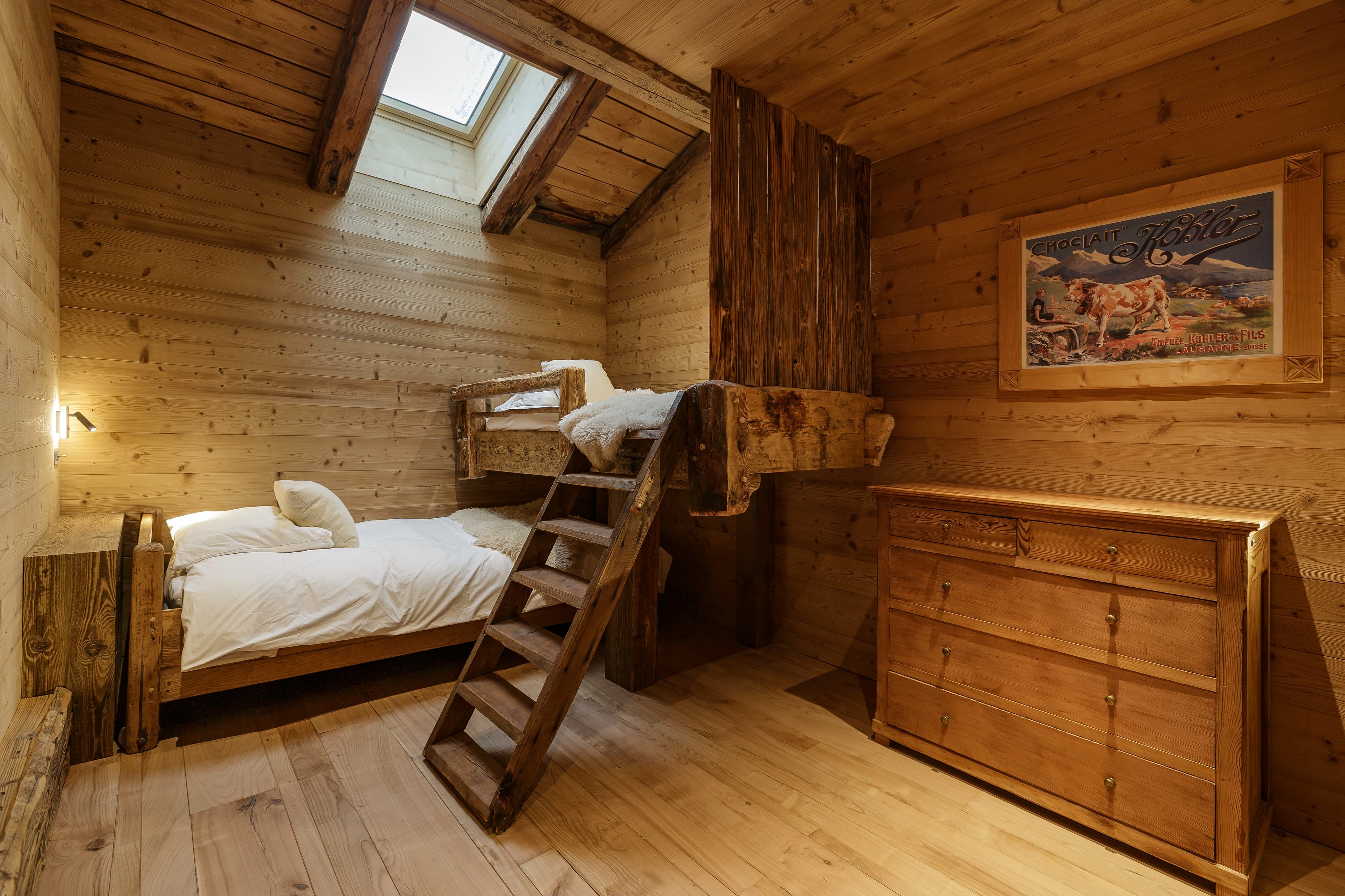 Chambre chalet Le Solerey location Chamonix